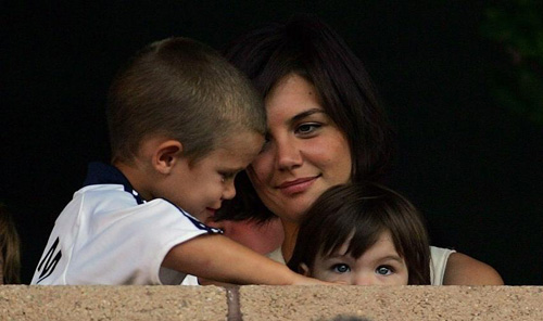 katsuripartita (5) Katie e Suri alla partita di David Beckham